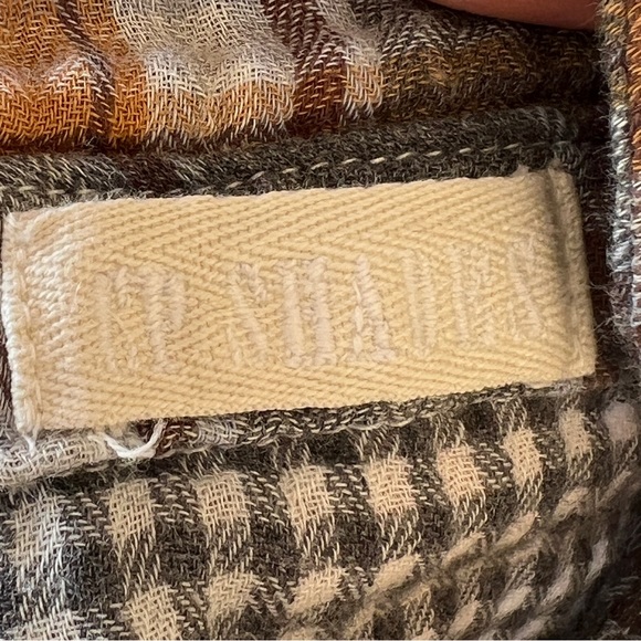 CP Shades Romy in Double Cotton -Plaid Pop Over A Line Size Small - Picture 6 of 9